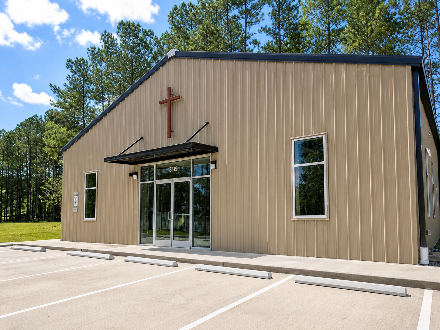 RCCG Victory Temple Knightdale Church Auditorium front entrance