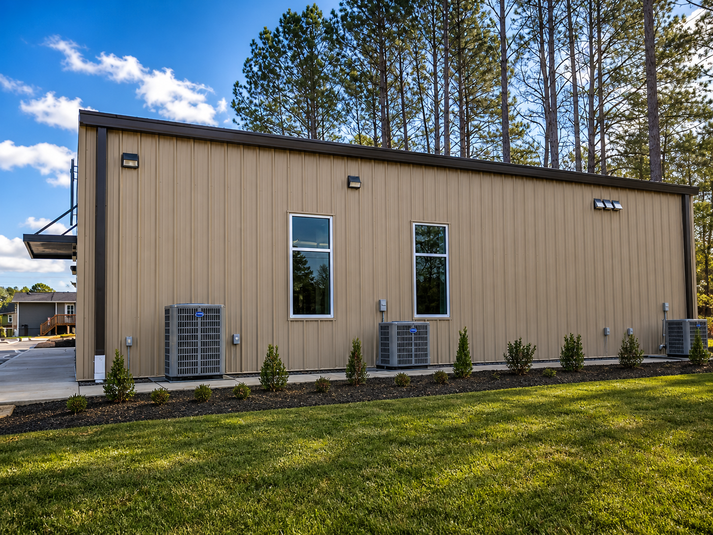 RCCG Victory Temple Knightdale Church Auditorium side exterior view